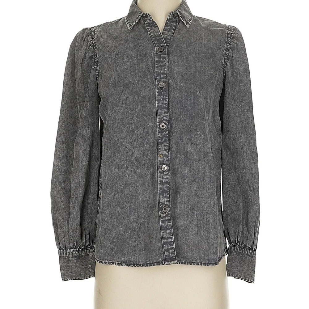 Rails Charcoal Button-Up Shirt